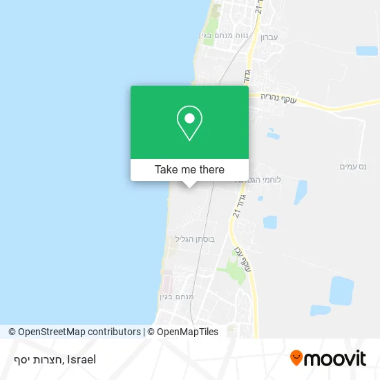 Карта חצרות יסף