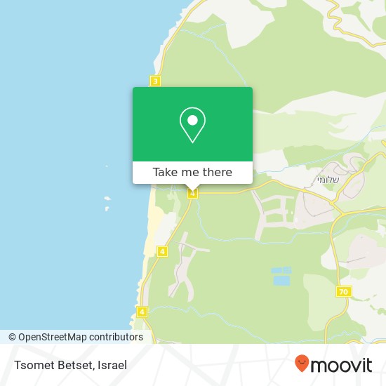 Tsomet Betset map