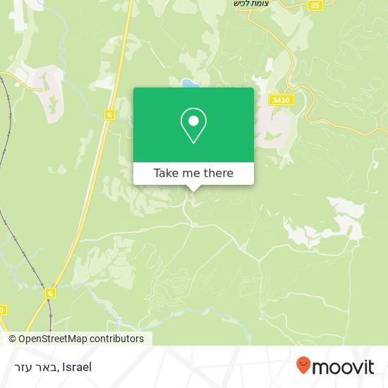 באר עזר map