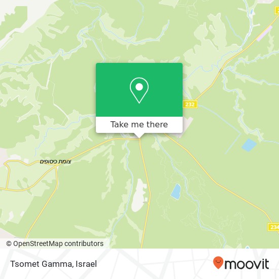 Tsomet Gamma map