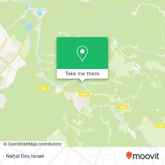 Naẖal Dov map