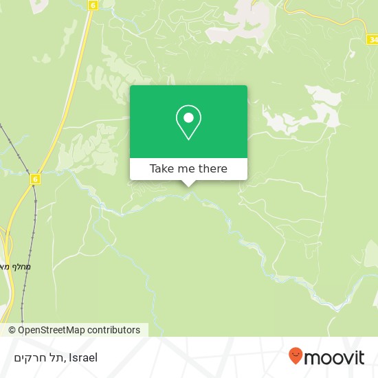 תל חרקים map