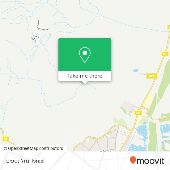 נחל נטפים map