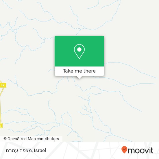 מצפה עמרם map