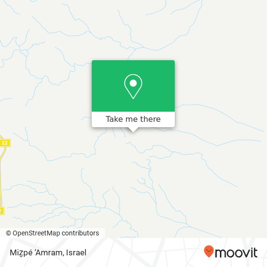 Miẕpé ‘Amram map