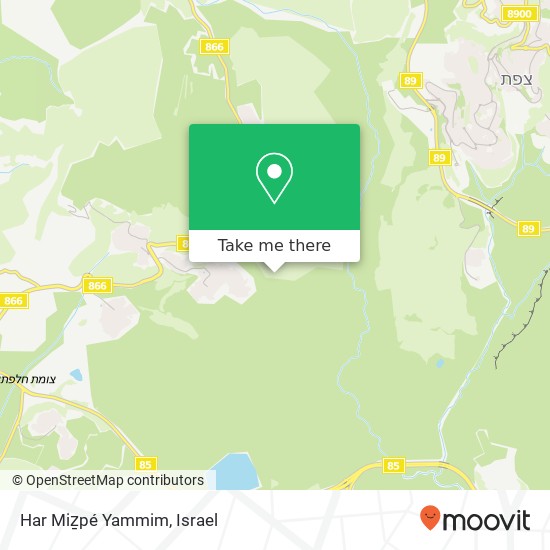 Har Miẕpé Yammim map