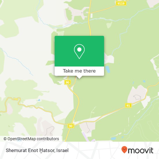 Shemurat Enot H̱atsor map