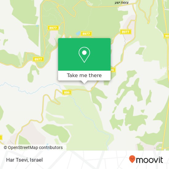 Карта Har Tsevi