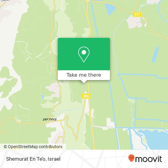 Shemurat En Te’o map