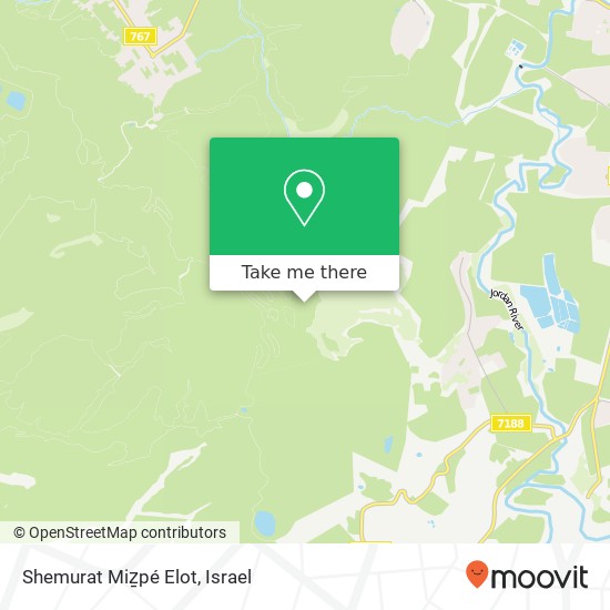 Shemurat Miẕpé Elot map