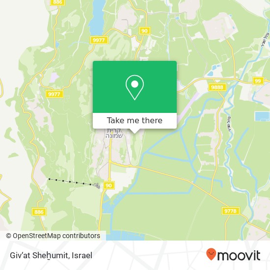 Giv‘at Sheẖumit map