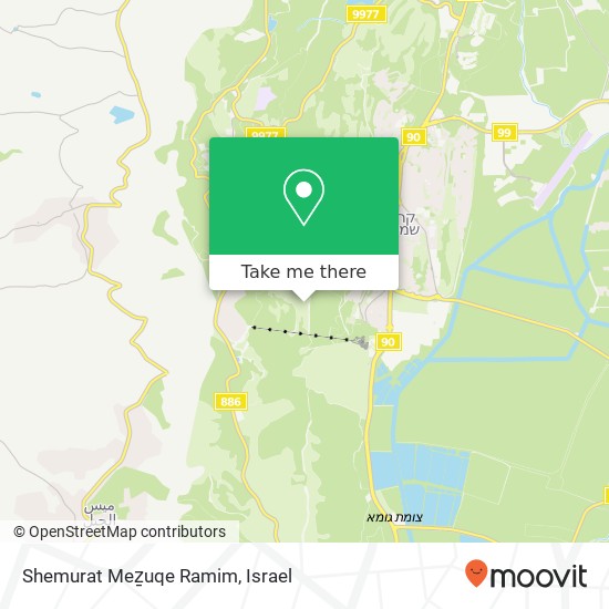 Карта Shemurat Meẕuqe Ramim