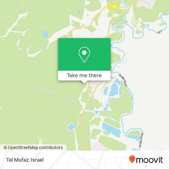Tel Mufaz map