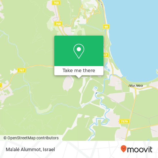 Карта Ma‘alé Alummot