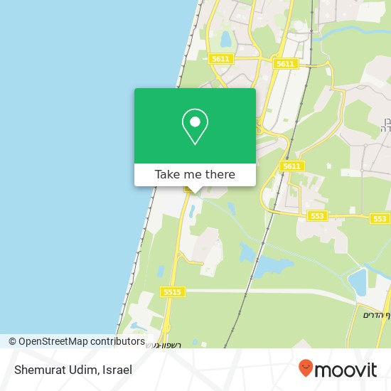 Shemurat Udim map