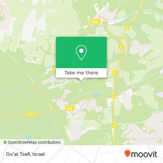 Карта Giv‘at Tsefi