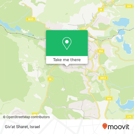 Карта Giv‘at Sharet