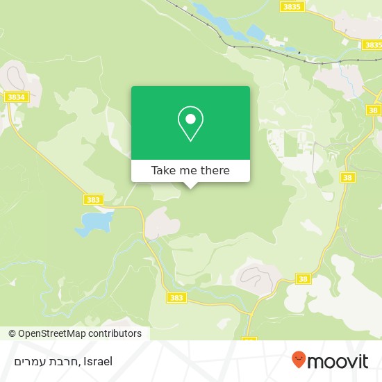 חרבת עמרים map