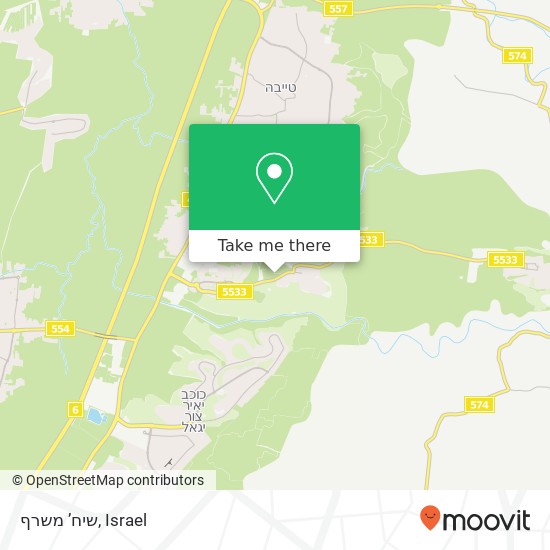 שיח’ משרף map