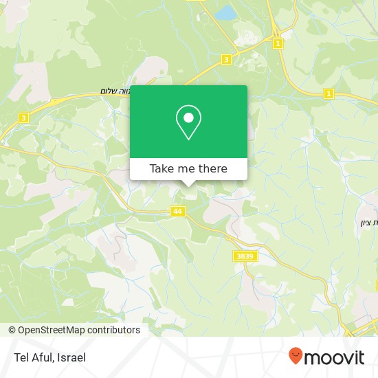 Карта Tel Aful