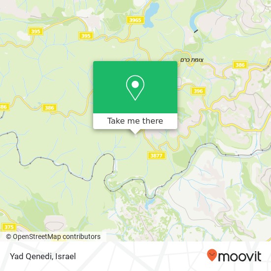 Yad Qenedi map
