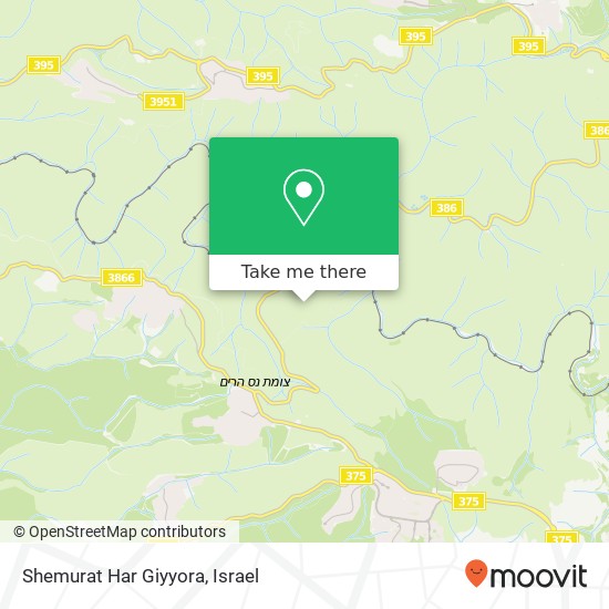 Shemurat Har Giyyora map