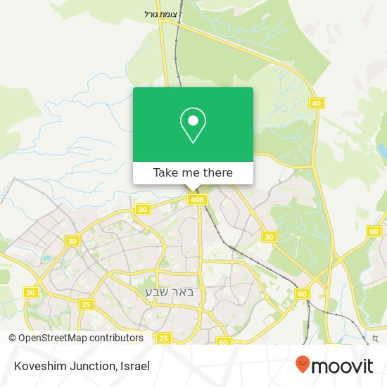 Koveshim Junction map