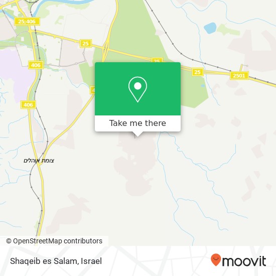 Карта Shaqeib es Salam