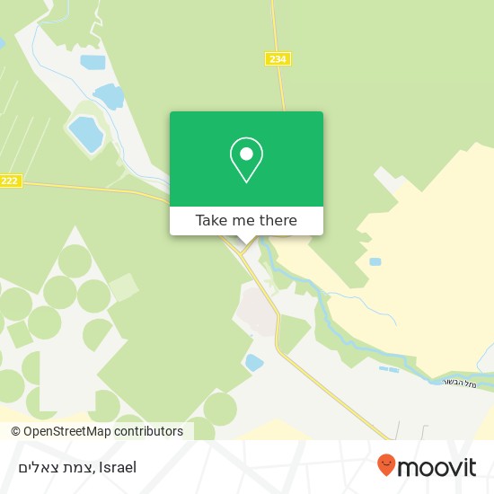 צמת צאלים map