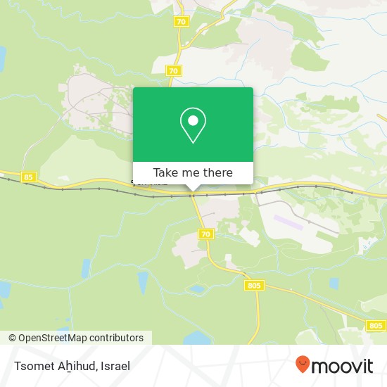Tsomet Aẖihud map