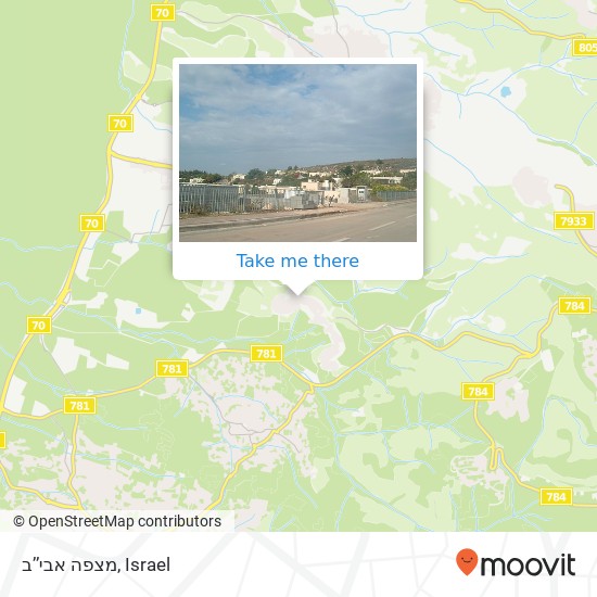 מצפה אבי’’ב map