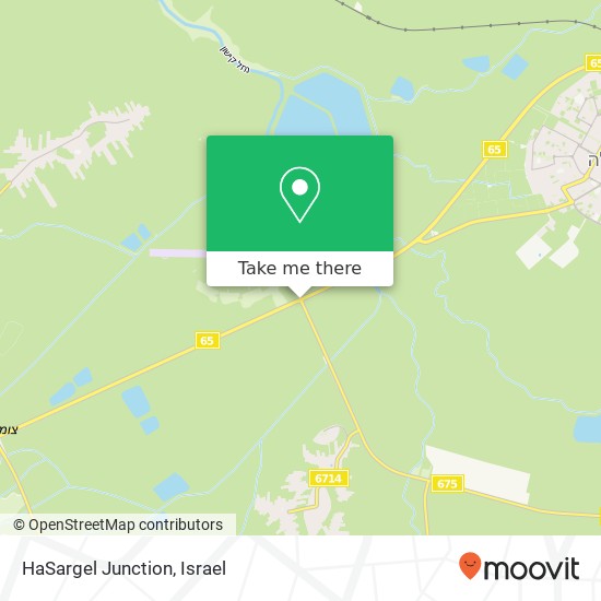 Карта HaSargel Junction
