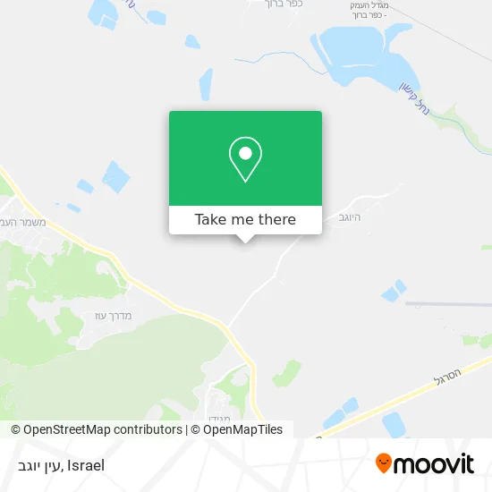 Карта עין יוגב
