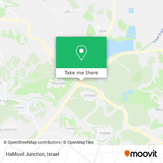 HaMovil Junction map