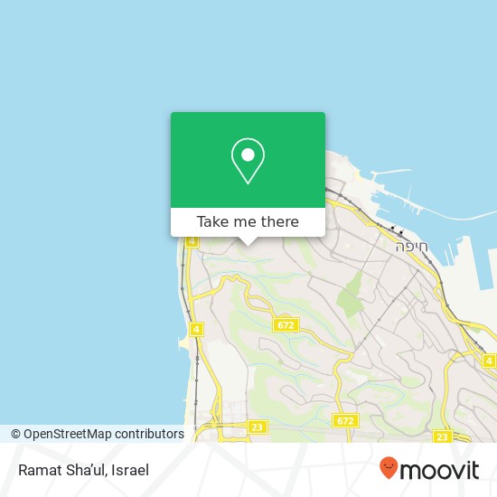 Ramat Sha’ul map