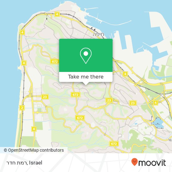 רמת חדר map