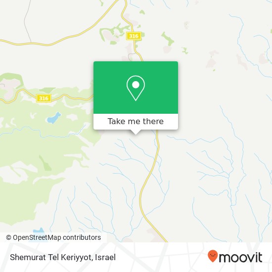 Карта Shemurat Tel Keriyyot