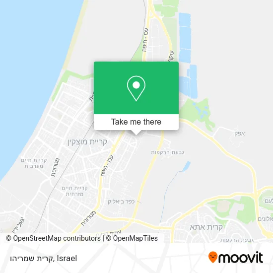 Карта קרית שמריהו