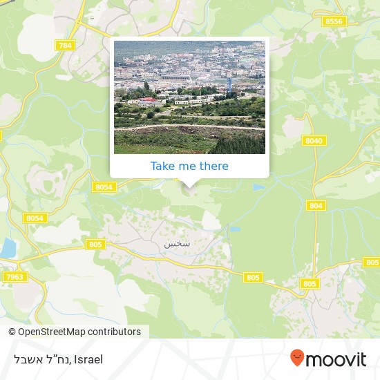 נח’’ל אשבל map