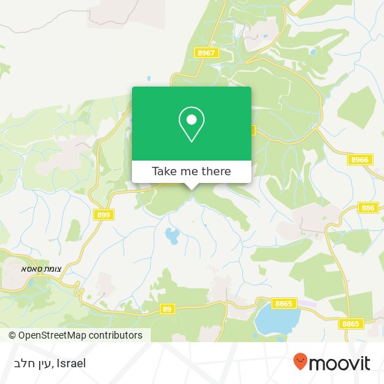 עין חלב map