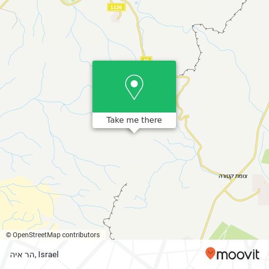 הר איה map