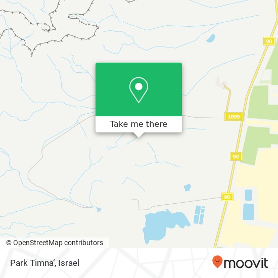 Park Timna‘ map
