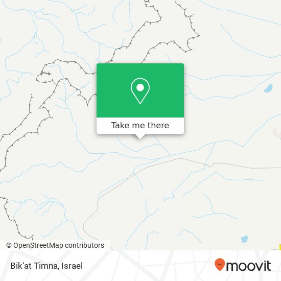 Bik‘at Timna map