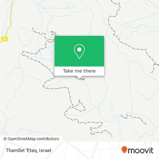 Thamīlet ‘Eteq map
