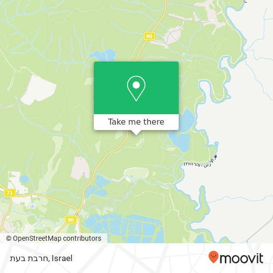 חרבת בעת map