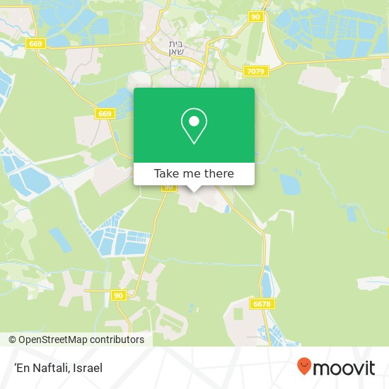 ‘En Naftali map