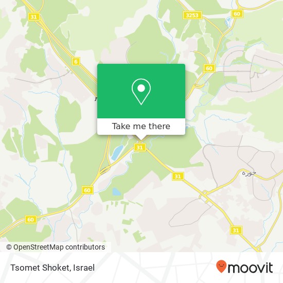 Карта Tsomet Shoket