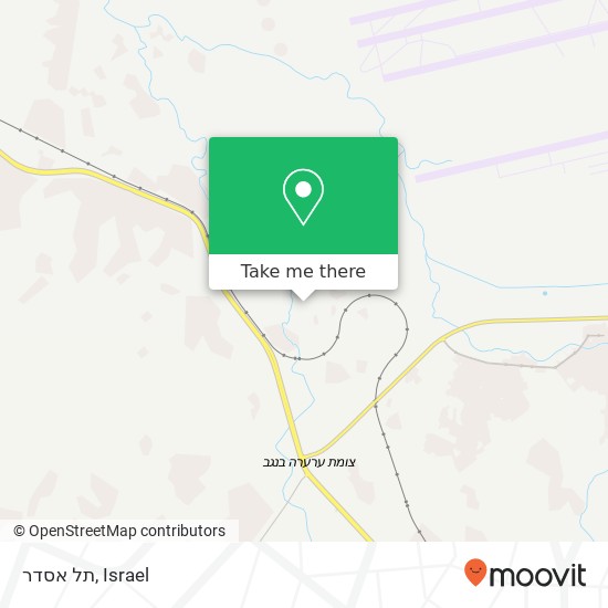 תל אסדר map