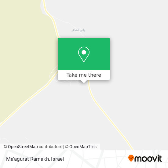 Ma’agurat Ramakh map