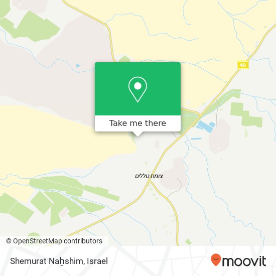 Карта Shemurat Naẖshim